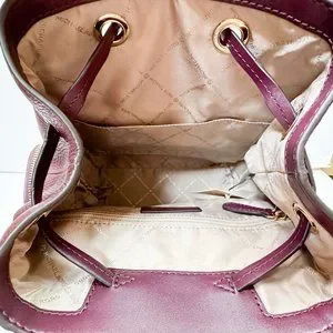 Michael Kors Medium Backpack Bordeaux  + Coin Wallet Merlot Set Michael Kors | Bags | Michael Kors Medium Backpack Bordeaux  main image 3